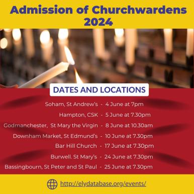 Admission of Churchwardens 2024